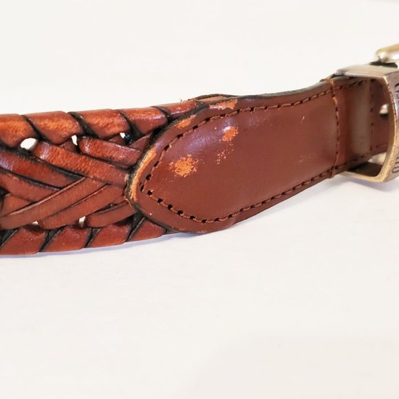 Fossil Vintage Braided Concho Belt - Picture 5 of 8